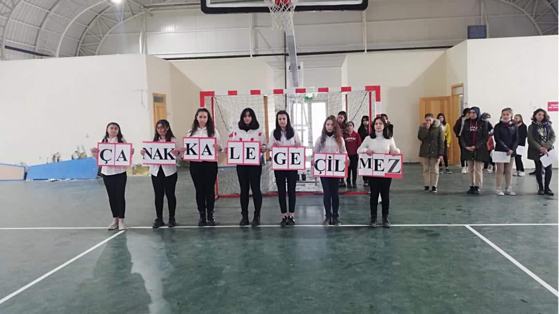 Okulumuzda 18 Mart Çanakkale Şehitlerini Anma Etkinliği Düzenlendi