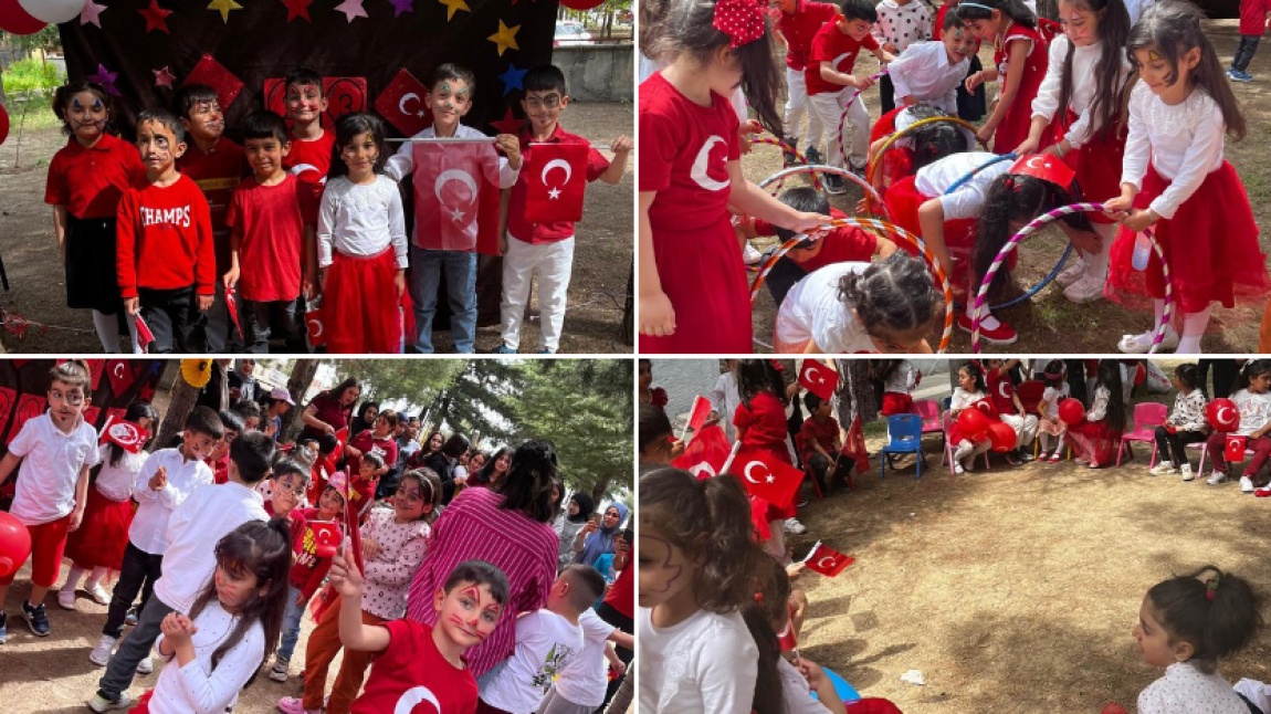 Anasınıfı Öğrencilerimiz 23 Nisan Ulusal Egemenlik ve Çocuk Bayramı Etkinliği Düzenledi